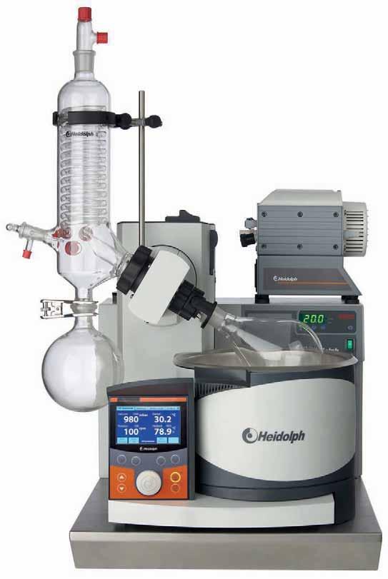 The Modular Concept The Modular Concept consists of rotary evaporator, vacuum pump, controller and chiller All components are technically designed to function together perfectly Self contained system