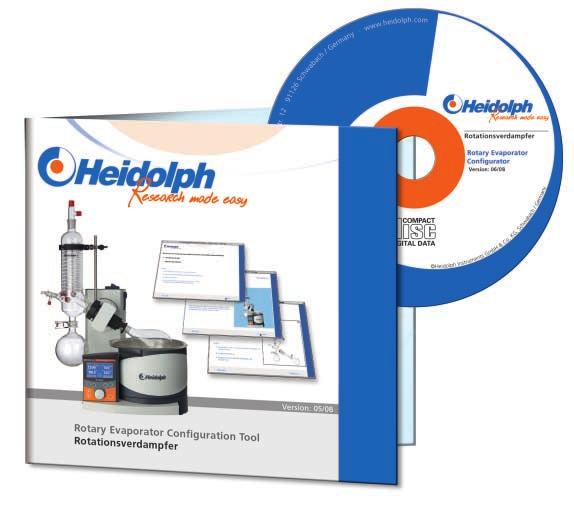 meet your requirements. At www.heidolph.com you have the possibility to use the Configuration Tool online.