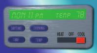 Nighttime Heating Using a programmable thermostat, you can automatically turn down your heat at night or when you are not at home.