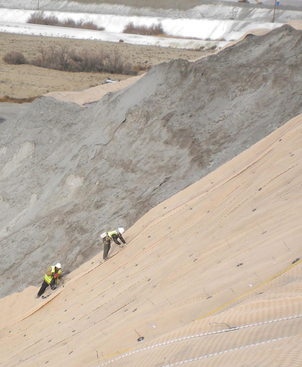 GEOSYNTHETICS NOT ALL ARE CREATED EQUAL Although geosynthetics hold outstanding potential for effective CCR management and storage, not all are of equal quality.