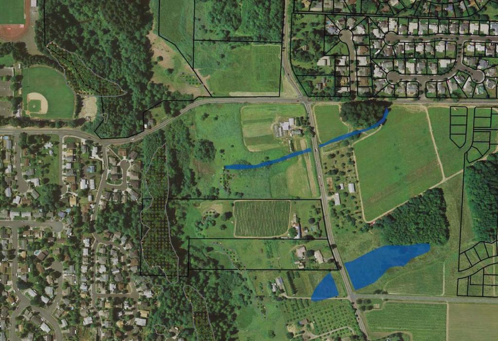 2 9 3 1 Area 5 3 1 4 3 SE SWEETBRIAR RD SE TROUTDALE RD Area 1b LEGEND Area 1a Area 2 Outfall Regional Water Quality Treatment Facility 2 6 3 2 8 On-Site