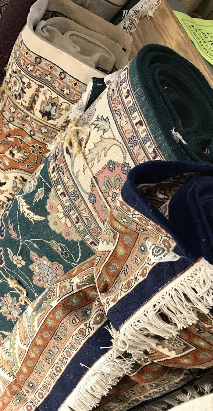 DONATION SPOTLIGHT A large donation of 50+ new oriental rugs helped the Atlanta Habitat ReStore achieve tremendous success this fall.