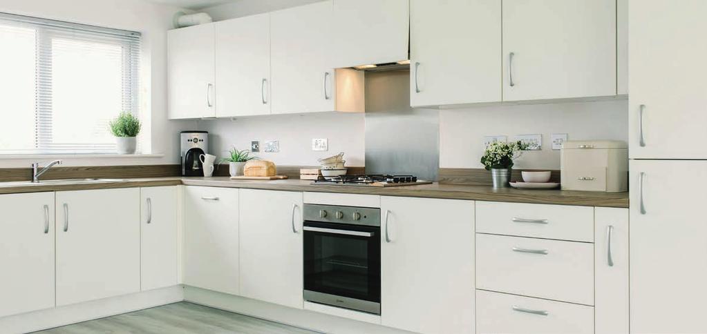 6 Our Standard Kitchen Design Our Standard Kitchen Design gives you a great choice of worktop and door styles, from modern and contemporary to