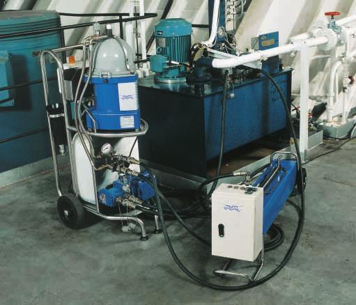 New levels of reliability for hydraulic systems Emmie Mobile Separation System for Hydraulic Oil Emmie will pay for