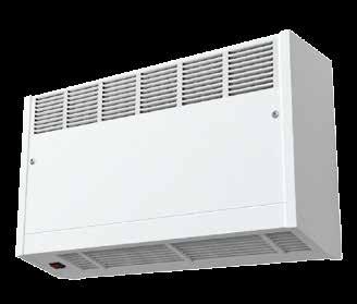 Vectair A floor or wall mounted fan convector developed for a range of