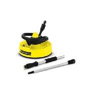 With adjustable cleaning pressure and extra handle for cleaning vertical surfaces. For Kärcher Home&Garden K 2 K 7 pressure washers. T 100 Plus T-Racer Surface Cleaner 21 2.640-637.