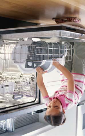Dishwashers Washing dishes by hand may not save energy or money. In fact, running a full dishwasher typically uses less hot water than hand washing.