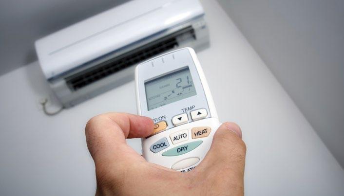 Heat pumps are essentially large space heaters that can provide cooling in the summer.