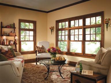 Easier cleaning. Easy-clean wash feature makes it simple to clean the exterior glass from inside your home. Double-Hung and Single-Hung Windows * Traditional and practical.