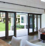 PATIO DOORS Sliding Patio Doors A precise fit. Maximize your floor space with sliding patio doors since they don t swing, you can place furniture nearby. Smooth operation for years.