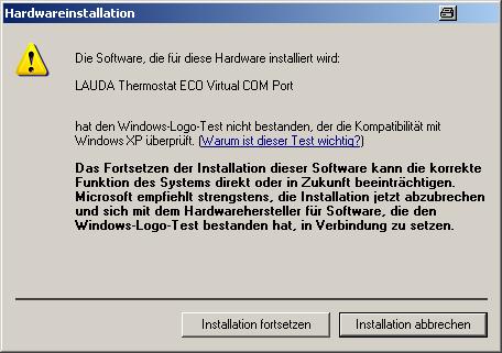 click on Continue installation. click on the key Finish. 8.5.