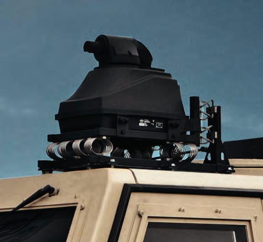 Supporting the protection of the operators and crews and simultaneously deploying detection technology integrated with a vehicle platform offers a number of clear advantages, including the capability