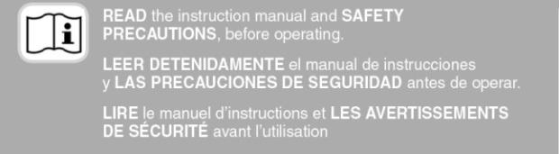 Also make sure you have been fully trained before operating. The safety alert symbol precedes each safety notice in this manual.