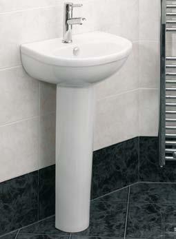Clean, modern water efficient toilet suites, contoured basins and designer vessels.