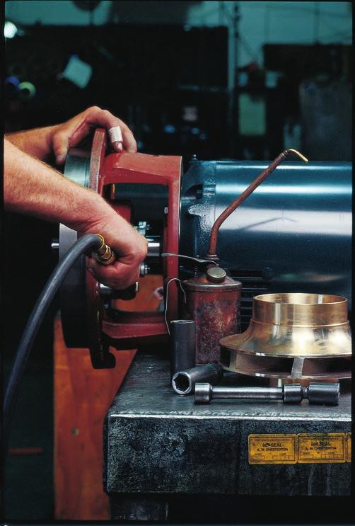 QUALITY YOU CAN COUNT ON MORE THAN 65 YEARS OF PUMP MANUFACTURING EXPERIENCE Cornell Pumps are of superior quality, with each part machined and built to our exacting standards.