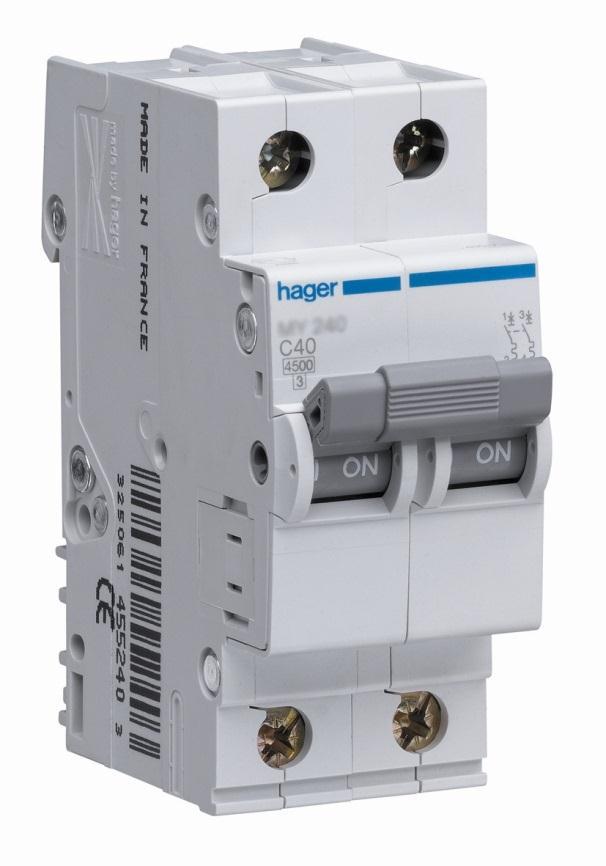 IEC60898 Circuit Breaker Circuit breaker for use by unskilled and uninstructed personnel. Nominal current I n 0.