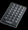 656 The RC 7 KNX user remote control gives the occupant the ability to select scenes and turn lights on, off or dim.