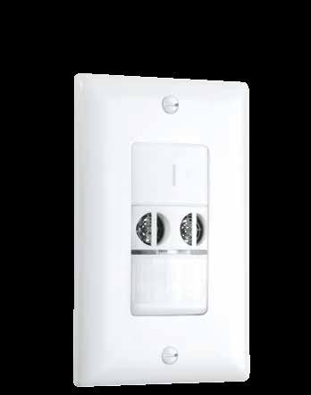 Wallswitches DT WLS / DT VS Wallswitch Dual technology, passive infrared & ultrasonic. Commercial grade occupancy & vacancy sensors.