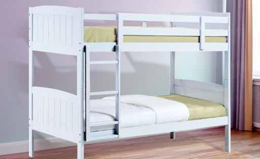 SOHO QUEEN OR DOUBLE BED TALLBOY, BEDSIDES &