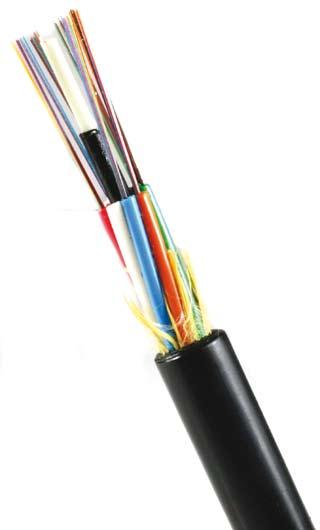 32 Fibre Optic Cable Catalogue Bulk Cables Double Jacket Direct Burial Cable (12-144 Fibres) The Optronics multi element multi loose tube cable construction consists of up to 144, 250µm optical