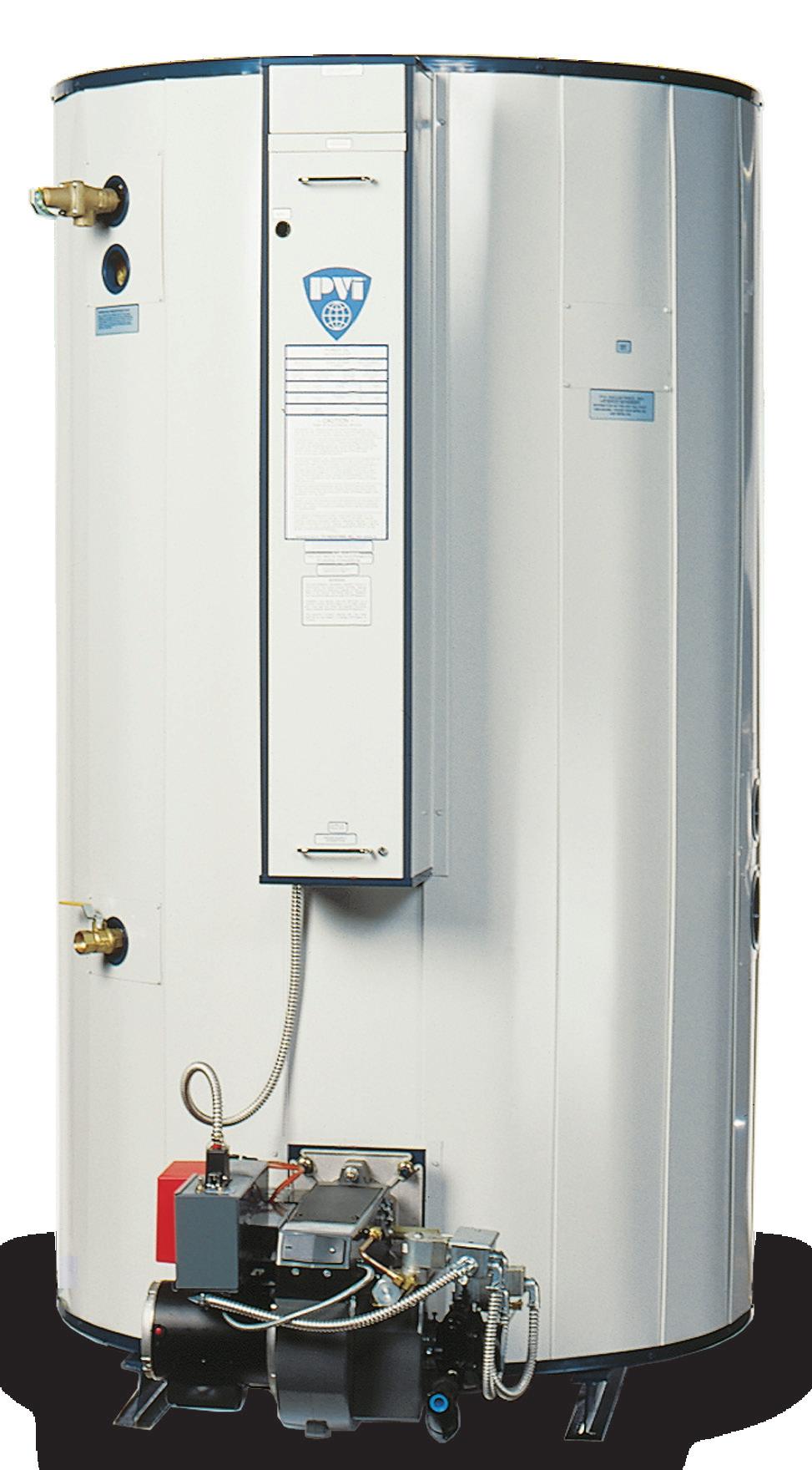 MAXIM Power Combustion Storage Water Heater Gas, Oil or Combination Gas/Oil