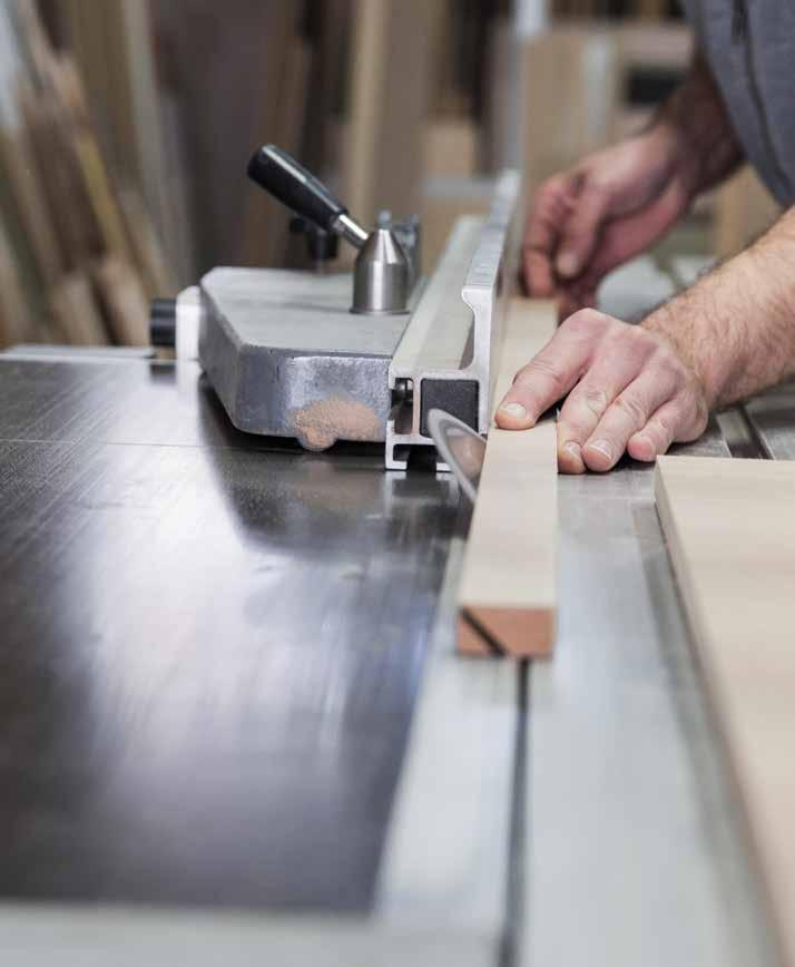 24 Details Matter Because we manufacture what we sell and measure, we are able to take feedback from our technicians, woodworkers, and customers and translate it into innovative solutions.