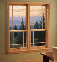 Double- Hung WINDOWS This classic window style is an excellent choice no matter where you live.