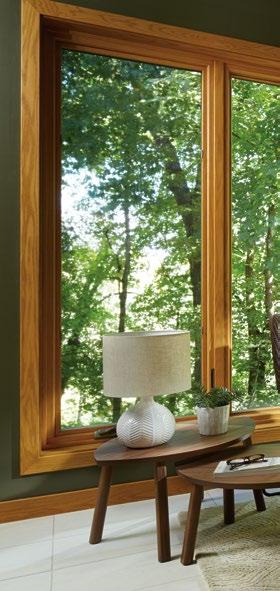 EFFICIENT Casement and awning windows are our most energy-efficient ventilating window styles.