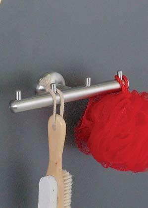PYRIT Glue or screw fix Glue: No drilling of holes in the bathroom Easy to