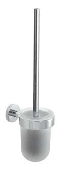 132 x 130 x 60mm 778910 Chrome Toilet roll holder Without lid.