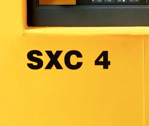 Needless to say, the SXC is designed for maximum ease of maintenance.
