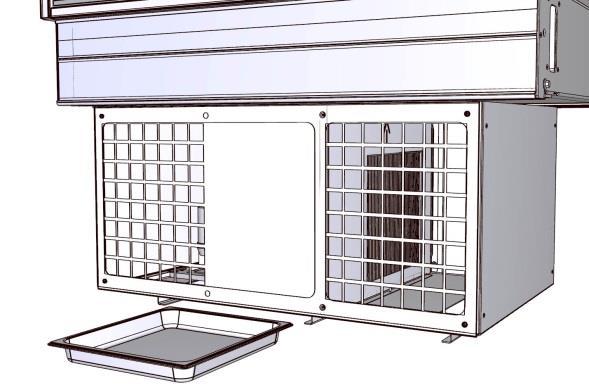 Condenser Assembly For efficient refrigeration performance, the condenser radiator must be kept clean.
