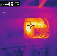 You can view thermal imagery, visible light imagery, or the two combined with FLIR s proprietary MSX multispectral dynamic imaging.