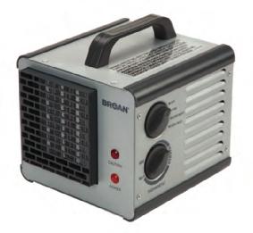 Broan Heater Portable Why Broan Big Heat? Because this rugged, reliable heater works as hard as you do.