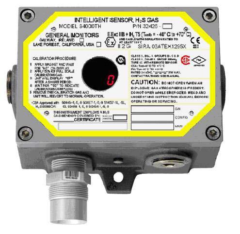 2.0 Product Description 2.1 General Description The Model S4000TH is an intelligent sensor for the detection of hydrogen sulfide (H 2 S) gas.