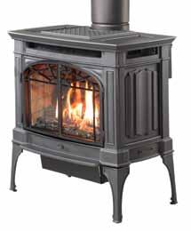 8 The New Iron painted Berkshire This model comes with standard Linenfold side and top panels, but can be updated to stone.