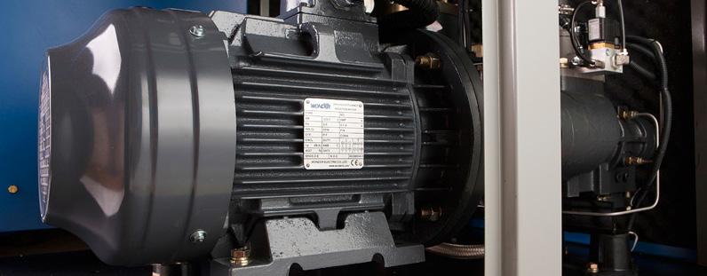 QUALITY EUROPEAN COMPONENTS MOTOR All our SCR Direct Drive compressors are