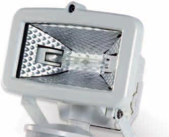 Also switches fluorescent and low energy loads. Can replace an existing outdoor light.