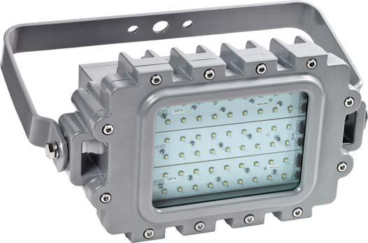 SCOTIAEx Ex Ex d d e e LED LED FLOODLIGHT The ScotiaEx LED Zone 1 floodlight range is low energy with an instant on output and 110,000 maintenance free hours.