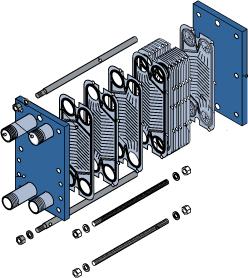 PATE HEAT EXCHANGERS ST Range PHC Plate to plate Exchangers range is composed by 4 sizes, each one combined with innumerable number of plates, giving suitable solutions to several application of the