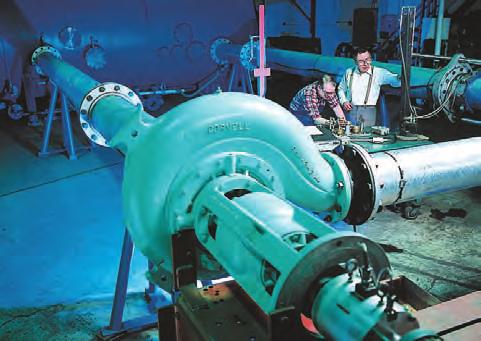 RESEARCH & DEvELOPMENT Cornell Pump Company is known for its innovative designs at the leading edge of technology.