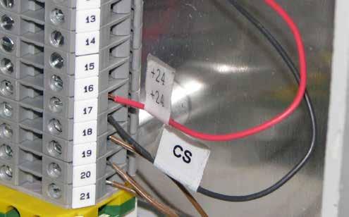 CBT BOWL & WRAP REPLACEMENT 67 WHITE SCALE CALIBRATION WEIGHT WIRE Step 1: Use a Phillips screwdriver to open the Junction Box cover on the