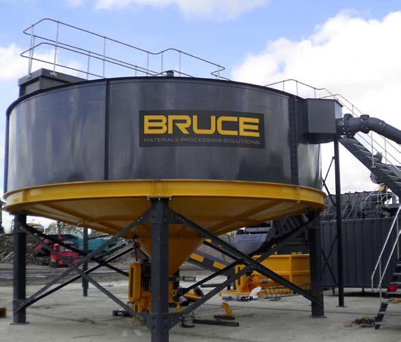 BWLT - LAMELLA TRAILER The Bruce BWLT Lamella Trailer is a mobile fines settlement system to recycle water and