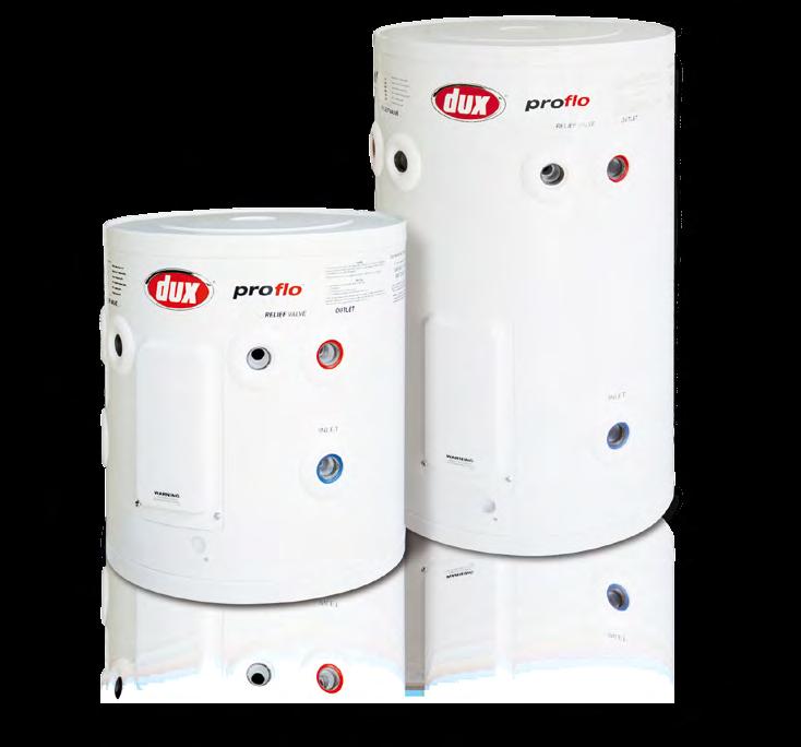 element and twin element (315L and 400L only) Steel tank features rock-hard Duro-namel vitreous enamel to maximise tank