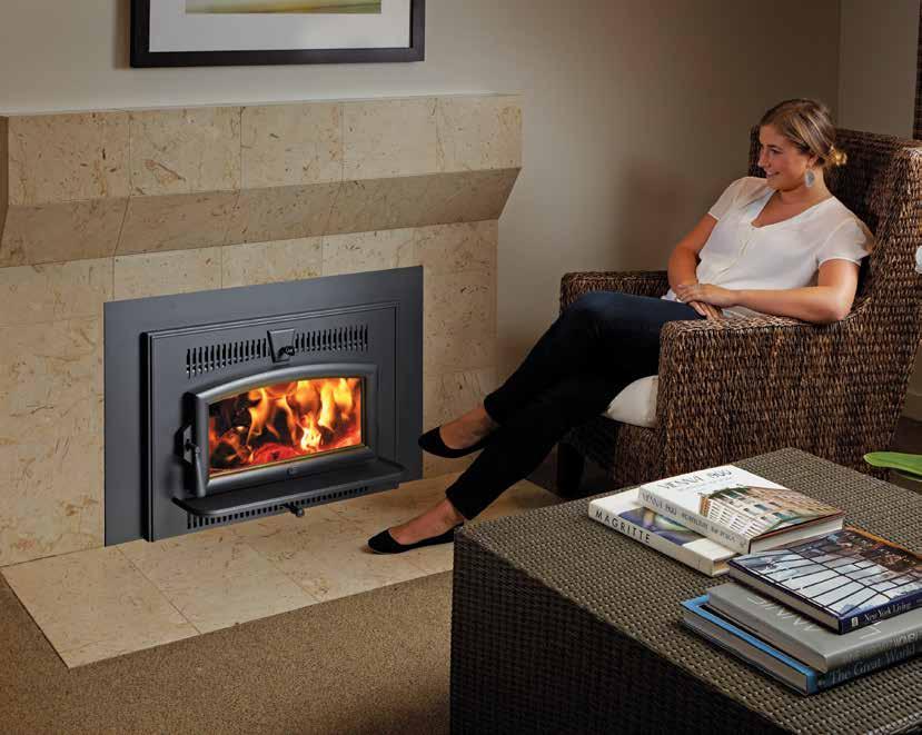 Flush Wood Hybrid-Fyre Inserts The Lopi Flush Wood Hybrid-Fyre inserts are the cleanest burning, most efficient wood fireplace inserts in the world.