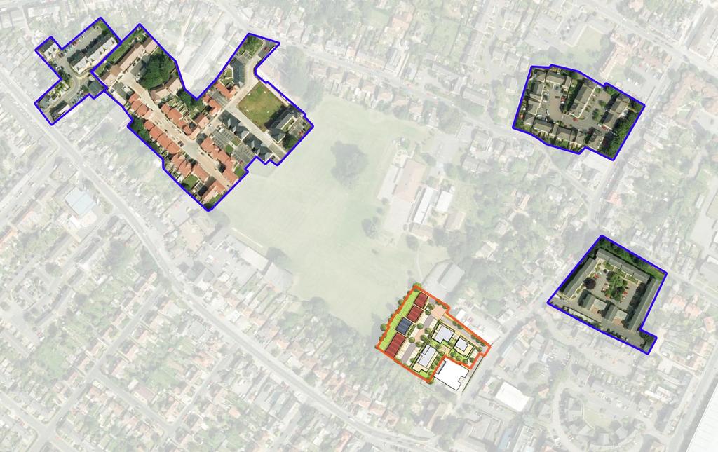 29 units/acre 136 units/hectare The scheme follows the density characteristics of nearby developments of the Cowley