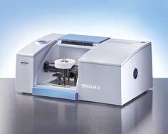 Extend your Sampling Capabilities Large Sample Compartment TENSOR II has a large sample compartment to accommodate virtually any FTIR sampling accessory.