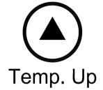 Once you have chosen the desired temperature, the heater will remain on until the room temperature increases to the temperature on the digital display.