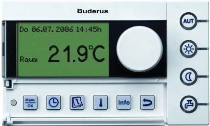 Applications Manual 13 2.4 RC35 Room Controller and User Interface The RC35 is an outdoor reset based heating system control with room influence and optional solar thermal DHW generation capability.