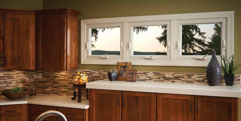 hape 1 Choose your operating style. With Simonton Reflections 5500 you can choose from a variety of window shapes and operating styles to complement any room in your home.